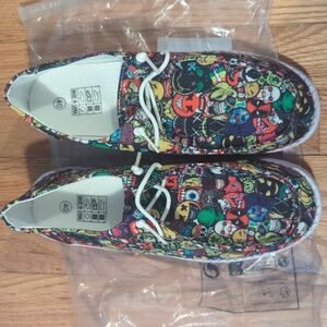 Halloween character slide shoes